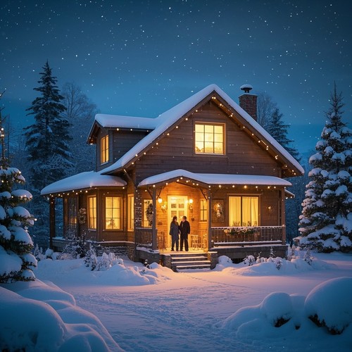 Snowy Night, Family Light