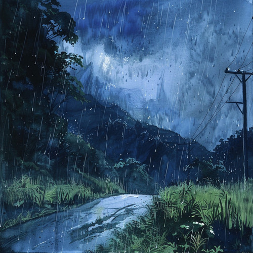 Tormentas Serenas: Meditación Con Lluvia Y Truenos Relajantes