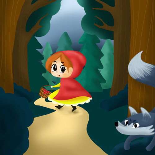 格林童话精选|小红帽·白雪公主|洪恩故事