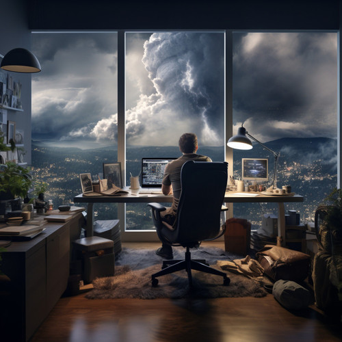 Concentración Armónica: Música De Estudio Atronadora