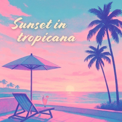 sunset in tropicana