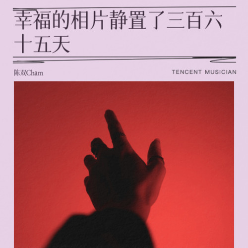 幸福的相片静置了三百六十五天