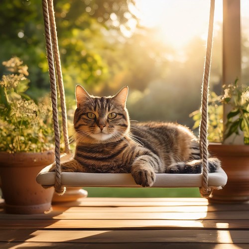 Melodías Para La Siesta Del Gato: Suave Reposo Musical