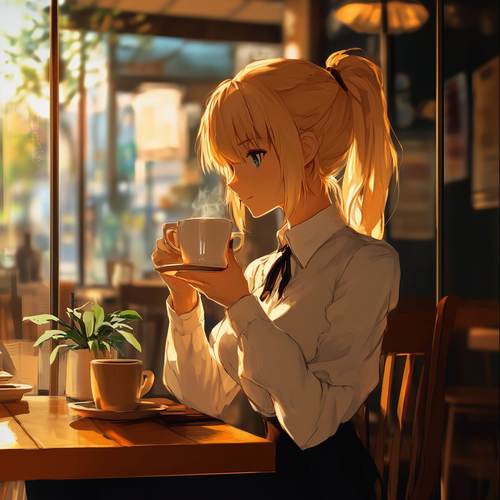 Café Window Rain