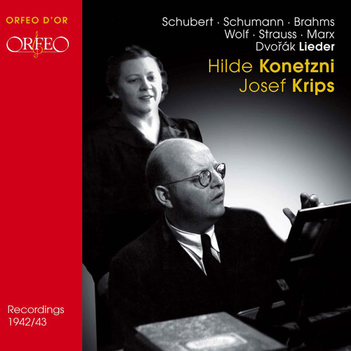 Vocal Recital: Konetzni, Hilde - SCHUBERT, F. / SCHUMANN, R. / BRAHMS, J. / WOLF, H.