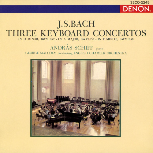 J.S.バッハ：クラヴィーア協奏曲 第1番 / 第4番 / 第5番