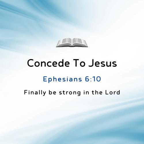 Concede to Jesus (feat. Nicolle Govender)