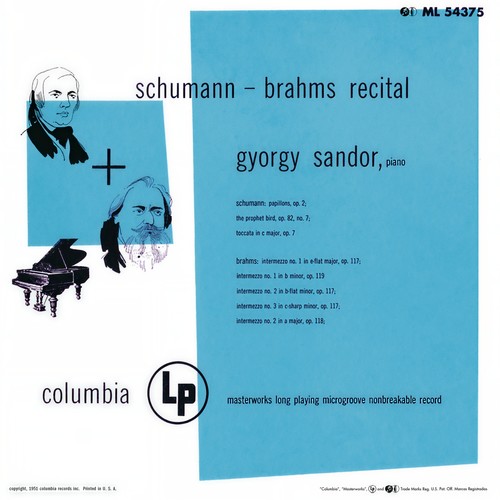 Sándor Plays Schumann & Brahms (Remastered)