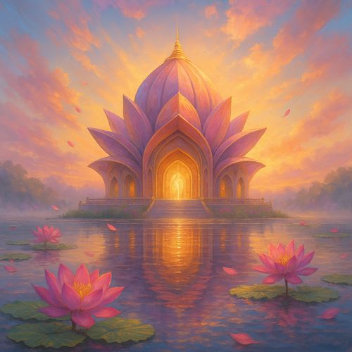 Echoes of the Lotus Temple
