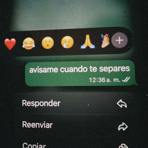 Avisame cuando te separes