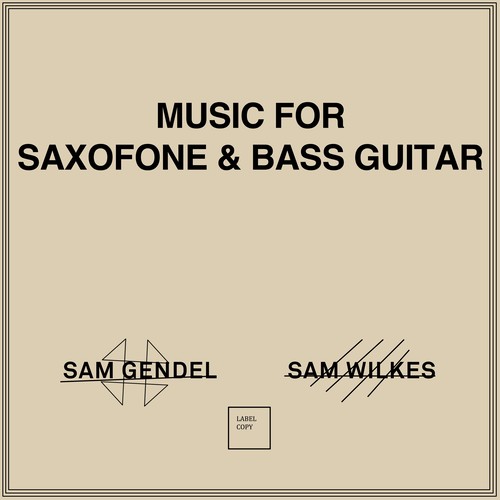Music for Saxofone & Bass Guitar