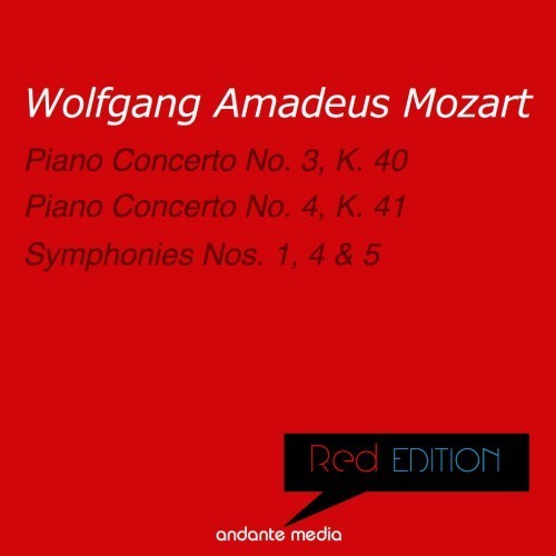 Red Edition - Mozart: Piano Concertos Nos. 3, 4 & Symphonies Nos. 1, 4, 5