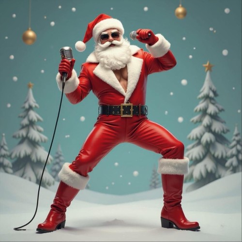 Santa’s Rockin’ Boots