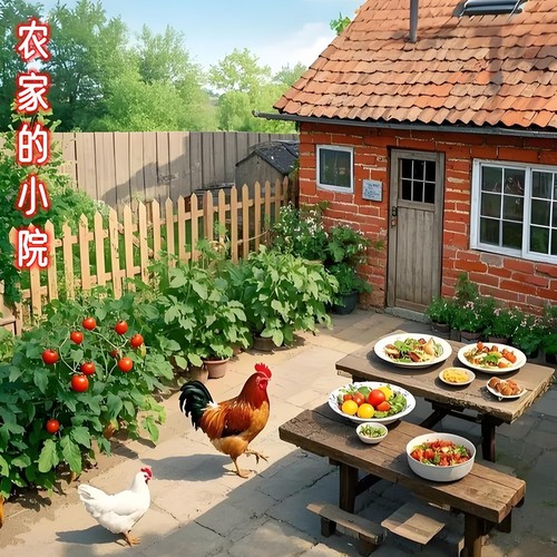 农家的小院