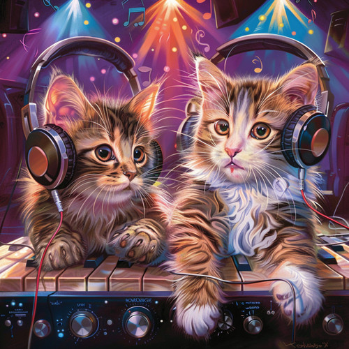 Feline Moods: Relaxing Tunes for Cats