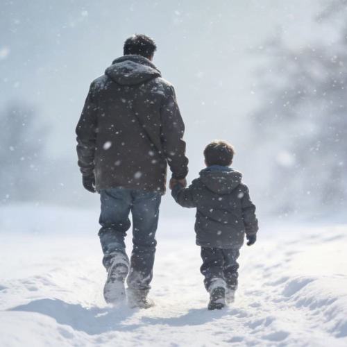 大风在刮大雪在下 (父子合唱版)