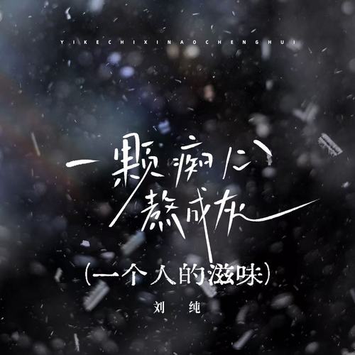 一颗痴心熬成灰 (一个人的滋味)