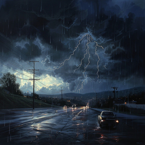 Peaceful Binaural Rain: Thunder Melodies for Calm