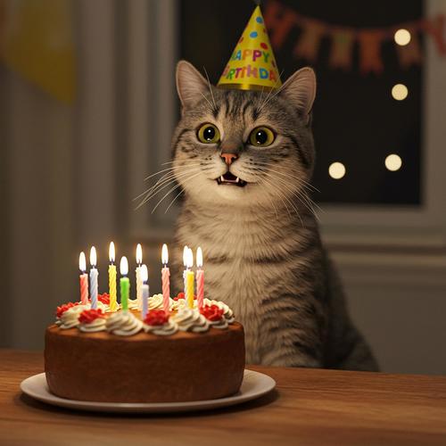 Happy Birthday Meow