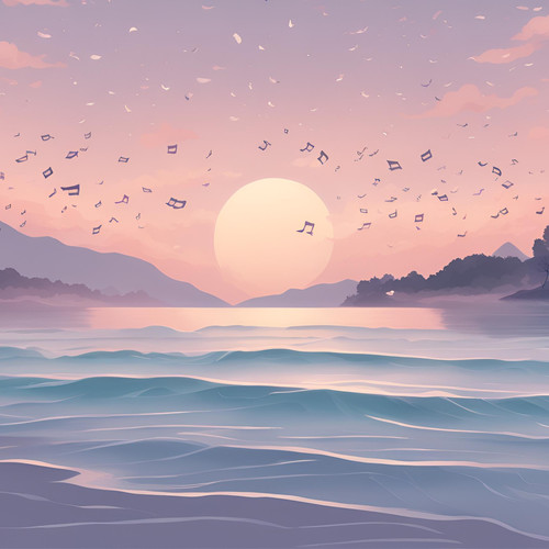 harmony of the sea and the moon