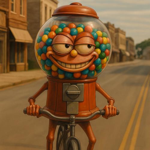 Chicleteira Bicicleteira