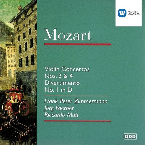Mozart: Violin Concertos Nos. 2 & 4/Divertimento No. 1