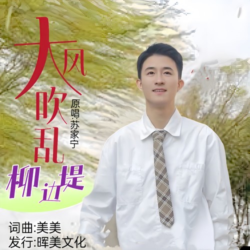 大风吹乱堤边柳