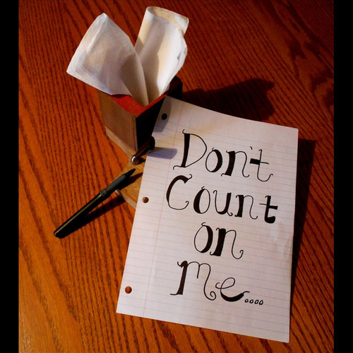 Don't Count On Me