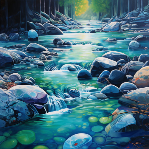 River Melodies: Musical Waterscapes