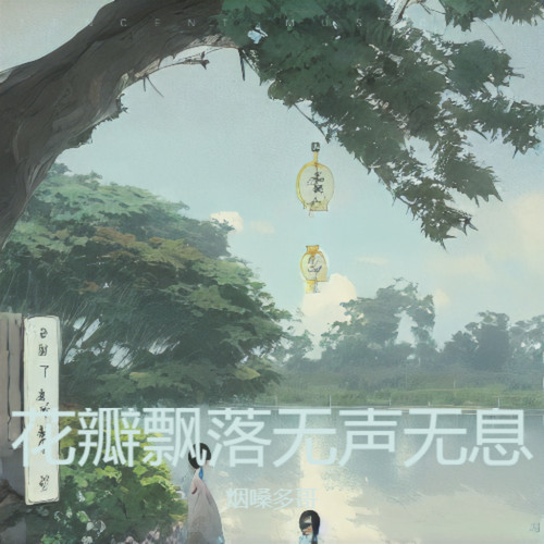 花瓣飘落无声无息