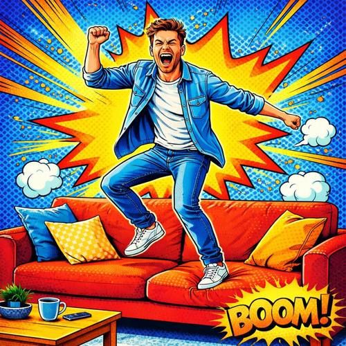 Grido e ballo sul divano