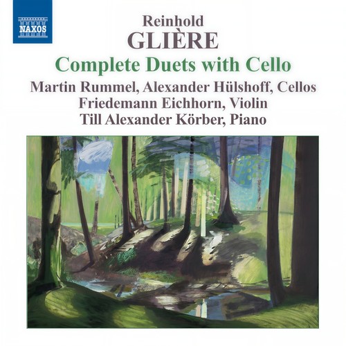 GLIERE, R.: Duets with Cello (Complete) - 8 Pieces, Op. 39 / Ballad / 10 Duos / 12 Pieces, Op. 51 (Rummel, Eichhorn, Hulshoff, Korber)