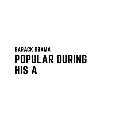 popular during his A