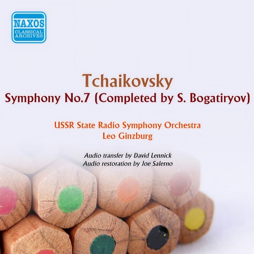 Tchaikovsky, P.I.: Symphony No. 7 (Completed by S. Bogatiryov) [Ussr State Radio Symphony, Ginzburg] [1962]