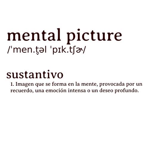 mental picture (Explicit)