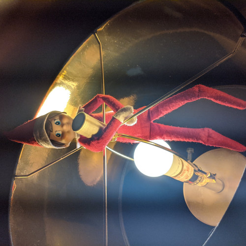 The Elf in His Bag Tape