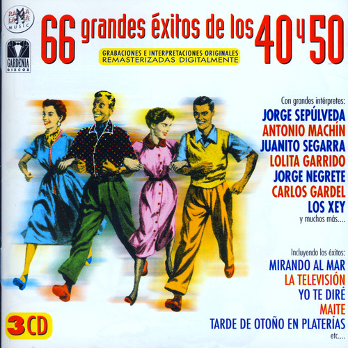 66 Grandes Éxitos De Los 40 y 50