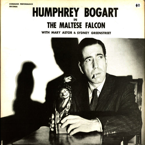 Humphrey Bogart in the Maltese Falcon and the Front Page