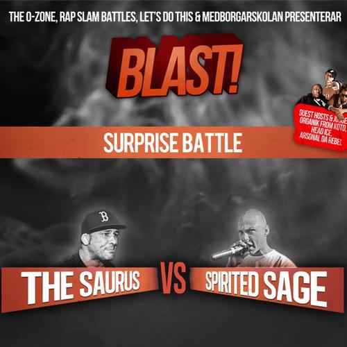 Rap Slam Battles: The Saurus vs. Spirited Sage (Blast! Surprise battle) [English] (feat. Spirited Sage) [Explicit]