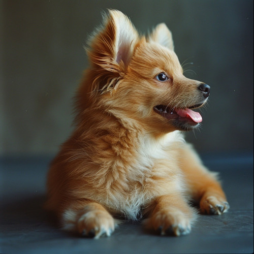 La Armonía Del Perro En Serenidad: Susurros De Música Ambiental Reflexiva