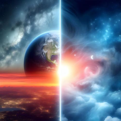 Light Between Two Worlds