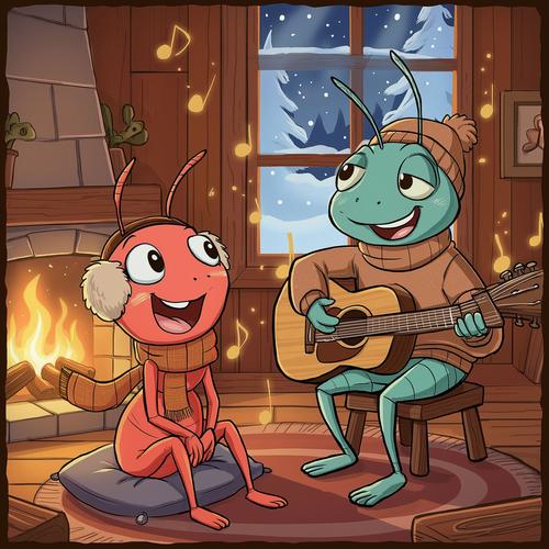 개미와 베짱이 by 상상보따리