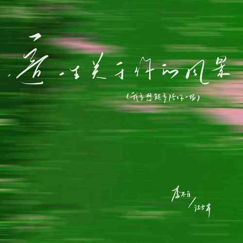 这一生关于你的风景（我多想能多陪你一场）