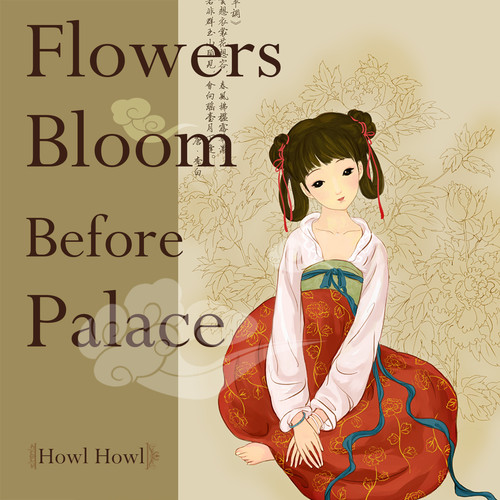 Flowers Bloom Before Palace