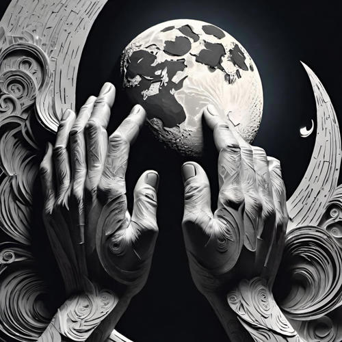 an agitation of hands