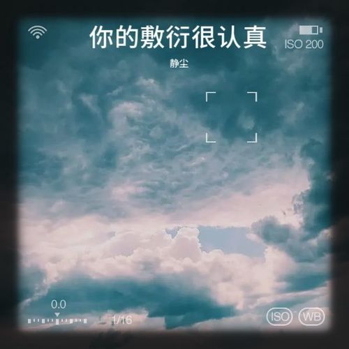 你的敷衍很认真