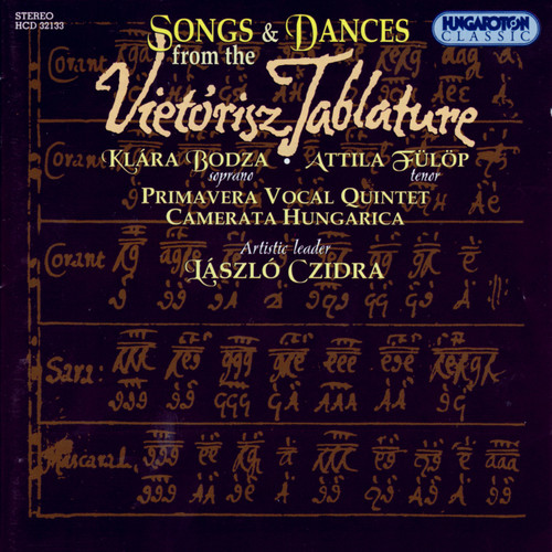 Vietorisz Tabulature - Songs And Dances