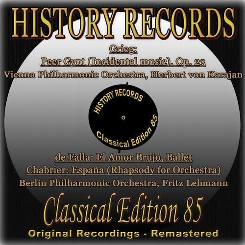 History Records - Classical Edition 85 (Original Recordings - Remastered)