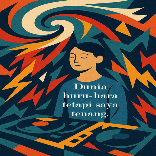 Dunia Huru-Hara Tetapi Saya Tenang.