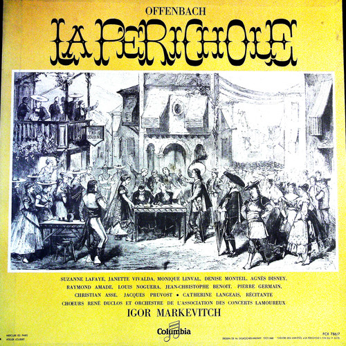 La Perichole - Opera-Bouffe En 3 Actes(黑胶版)